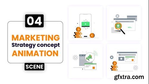 Videohive Marketing Strategy concept illustration Animation 52756948