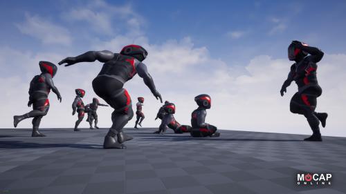 UnrealEngine - Children At Play - Mocap Pack