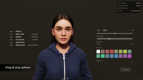 UnrealEngine - Character Customizer