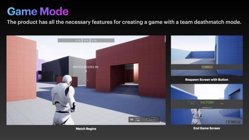 UnrealEngine - Team Deathmatch Mode