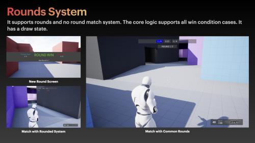 UnrealEngine - Team Deathmatch Mode