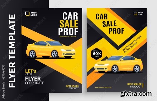 Corporate Car And Business Flyer Poster 11xAI