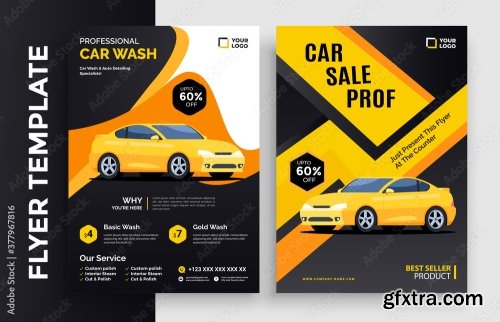 Corporate Car And Business Flyer Poster 11xAI