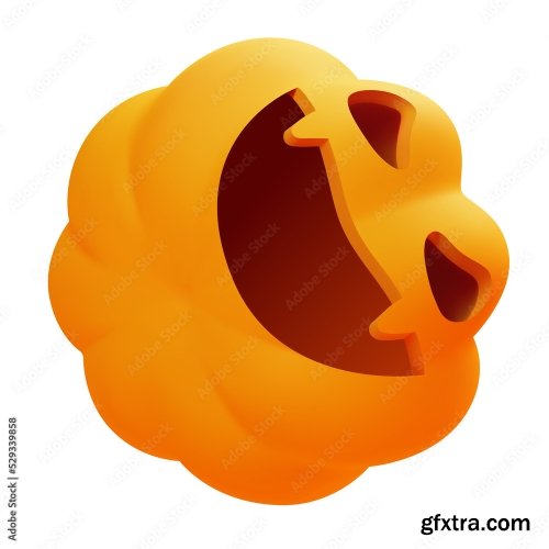 Happy Halloween Smilling Jack O Lantern Pumpkin 7xPNG