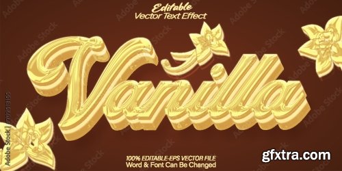 Vector Text Effect Editable Alphabet 49 25xAI