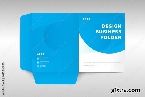 Business Folder Design 14xAI