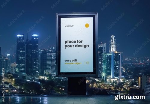 Billboard Mockup 3xPSD