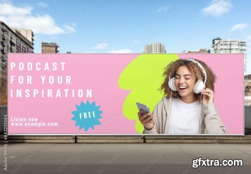 Billboard Mockup 3xPSD