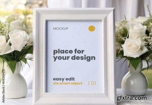 Wedding Mockup 4xPSD