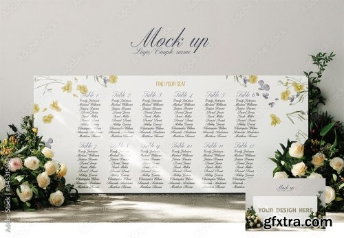 Wedding Mockup 4xPSD