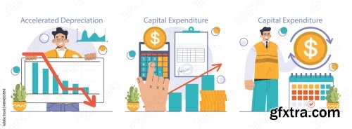 Amortization And Depreciation Set Calculating 7xAI