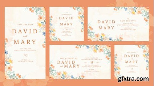 Videohive Eucalyptus Wedding Invitation 52766802