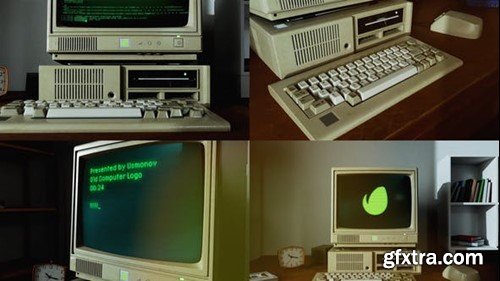 Videohive Old Computer Logo 52738209