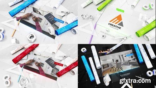 Videohive Blueprint Engineer Slideshow 52769047