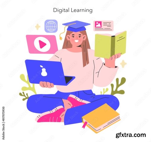 Digital Learning Concept 5xAI