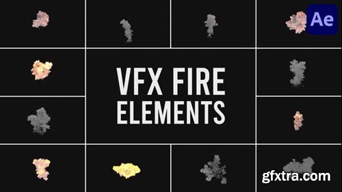 Videohive VFX Fire Elements for After Effects 52785716