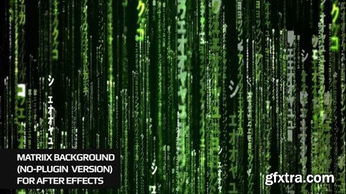 Videohive Matrix Background For Ae No Plugin 52784005