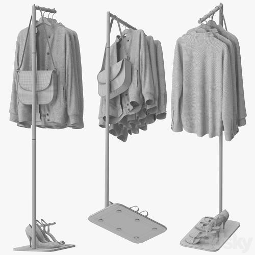 67 Free Standing Metal Coat