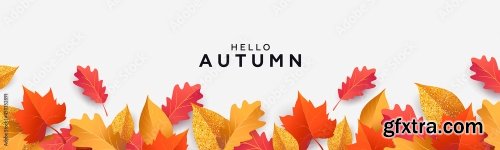 Autumn Seasonal Background 9xAI