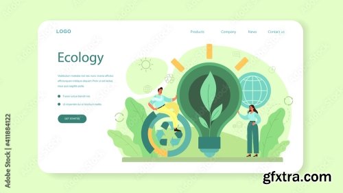 Ecology Or Eco Friendly Business 5xAI