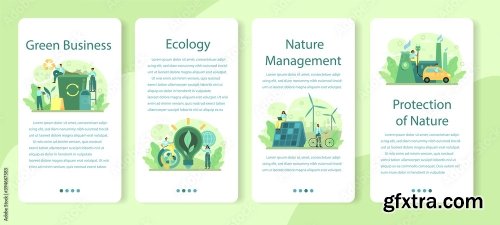 Ecology Or Eco Friendly Business 5xAI