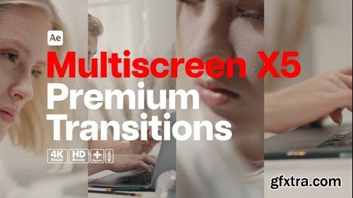 Videohive Premium Transitions Multiscreen X5 52787362