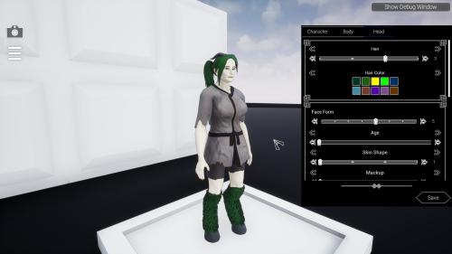 UnrealEngine - RPG Character Generation and Inventory System