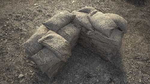 UnrealEngine - Sandbag Walls