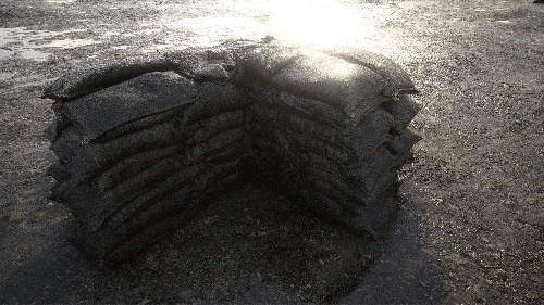 UnrealEngine - Sandbag Walls