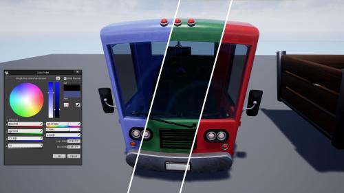 UnrealEngine - Stylized Truck Pack (Drivable Truck)