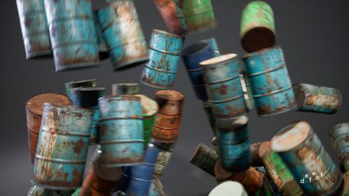 UnrealEngine - Rusty Barrels Vol.1