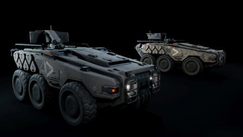 UnrealEngine - SciFi Military APC