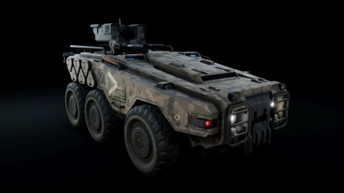 UnrealEngine - SciFi Military APC