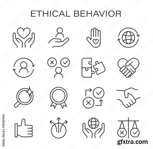 Ethical Behavior Concept 9xAI