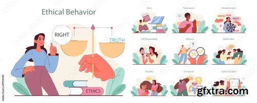 Ethical Behavior Concept 9xAI