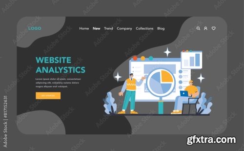 Business And Marketing Concept Flat Vector Illustration 4xAI