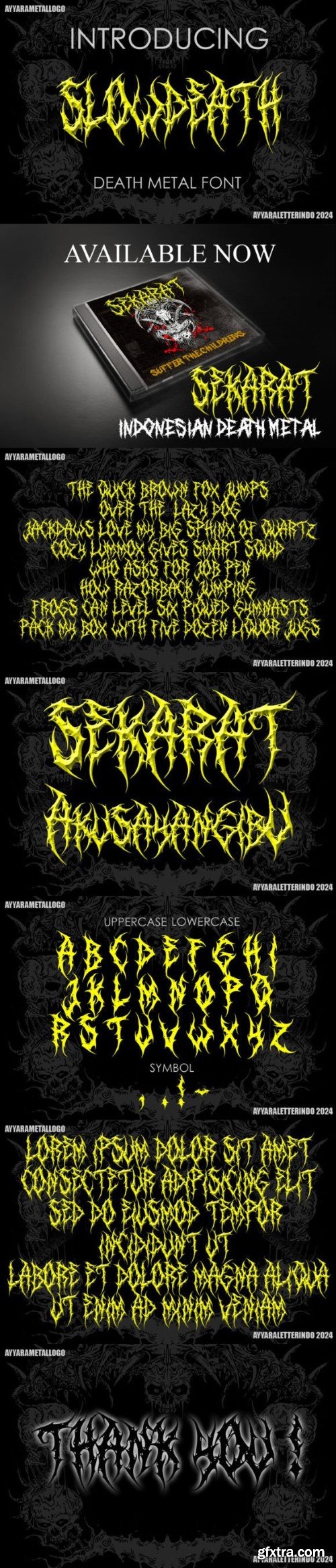 Slowdeath Font