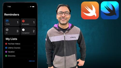 Udemy - Build Reminders App Clone Using SwiftData & SwiftUI