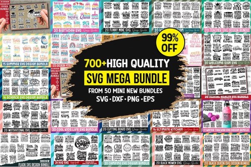 The Mega Coloring Pages Bundle