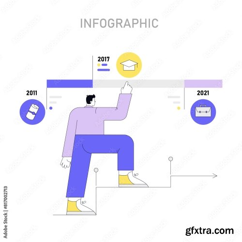 Alternative Types Summaries Flat Vector Illustration 18xAI