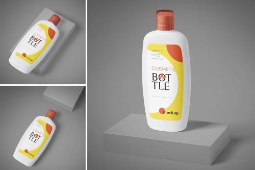 Cosmetic Bottle Mockup