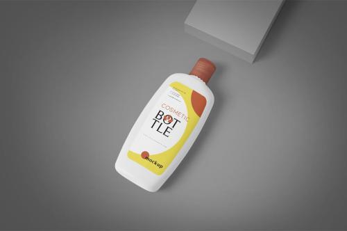 Cosmetic Bottle Mockup