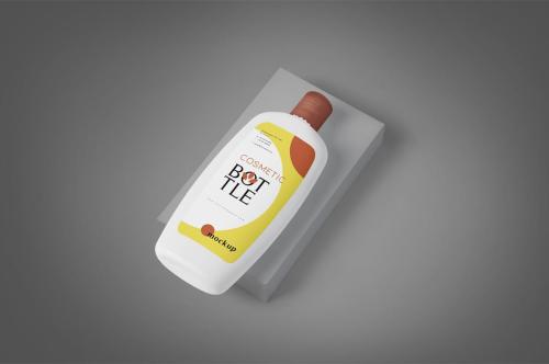 Cosmetic Bottle Mockup