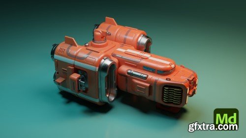 3D Modeling in Substance Modeler: Design a Sci-fi Spaceship