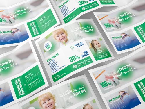 Kids Dental Care Brochure Template