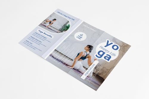 Yoga Center Trifold Brochure