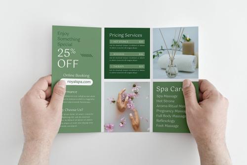 Beauty Spa - Trifold Brochure