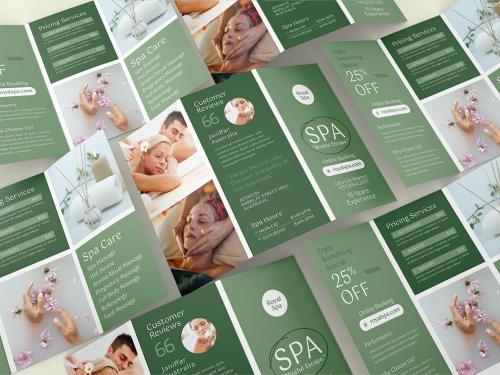 Beauty Spa - Trifold Brochure