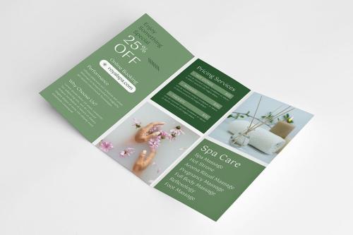 Beauty Spa - Trifold Brochure