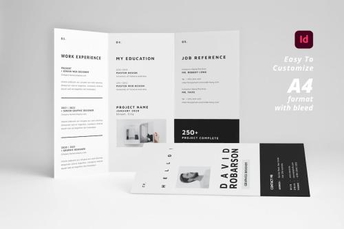 Brochure &ndash; Resume Trifold